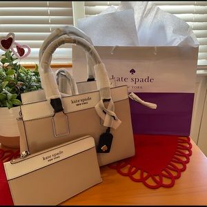 Kate Spade Cameron Medium Satchel & Wristlet